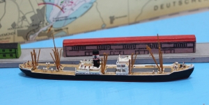 Passenger freighter "Geierfels" DDG Hansa(1 p.) GER 1931 Mercator M 575